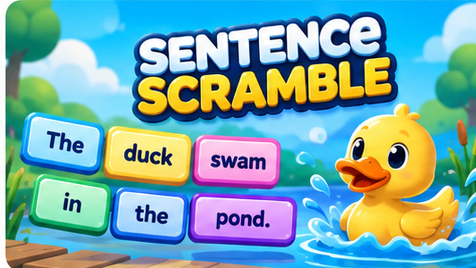Sentence Scramble game artwork